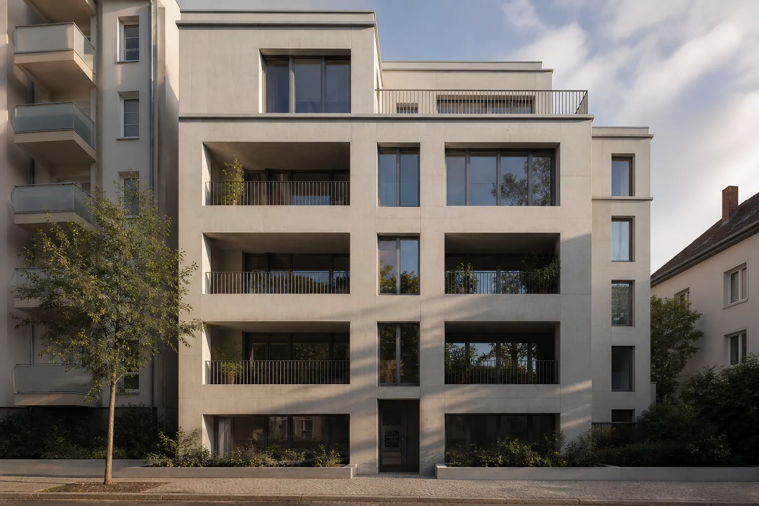 Hartmann Sanierung — Fassade nachher